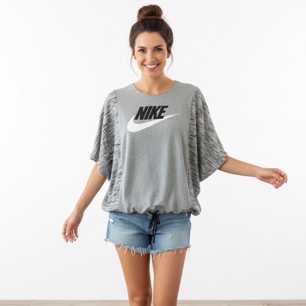 Upcycled NIKE T-Shirt.  One of a Kind.